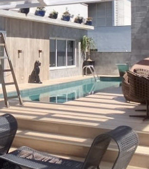 Tablado sobre Piscina Tablado sobre Piscina